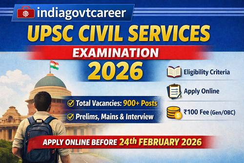 UPSC Civil Services Examination 2026